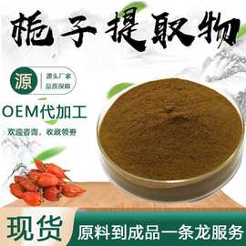 栀子提取物10:1 水溶性栀子粉食品级原料植物萃取粉末现货包邮