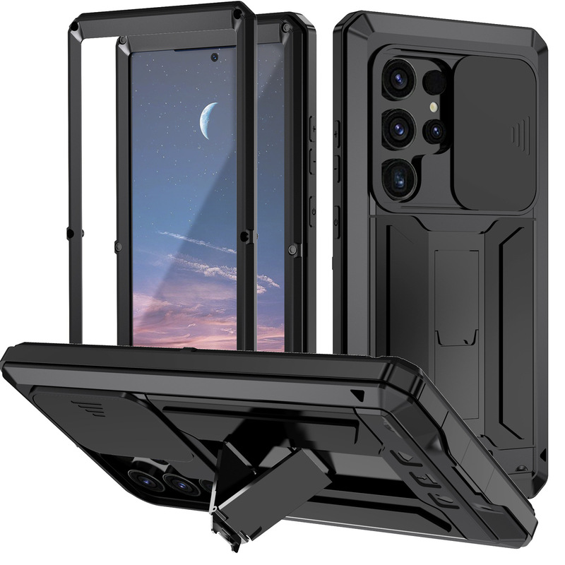 R-JUS waterproof outdoor for Samsung S24Ultra metal frame S25e three proof phone case R-JUS waterproof outdoor for Samsung S24Ultra metal frame S25e three proof phone case