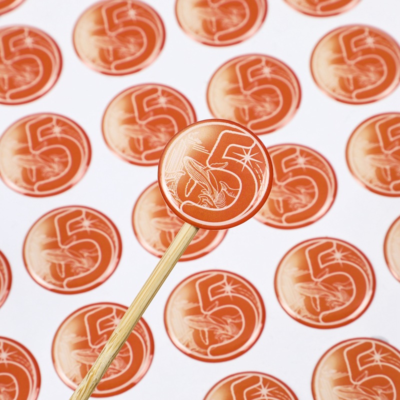 滴胶贴家印刷不干胶滴塑水晶滴胶贴纸塑料滴胶可印LOGO