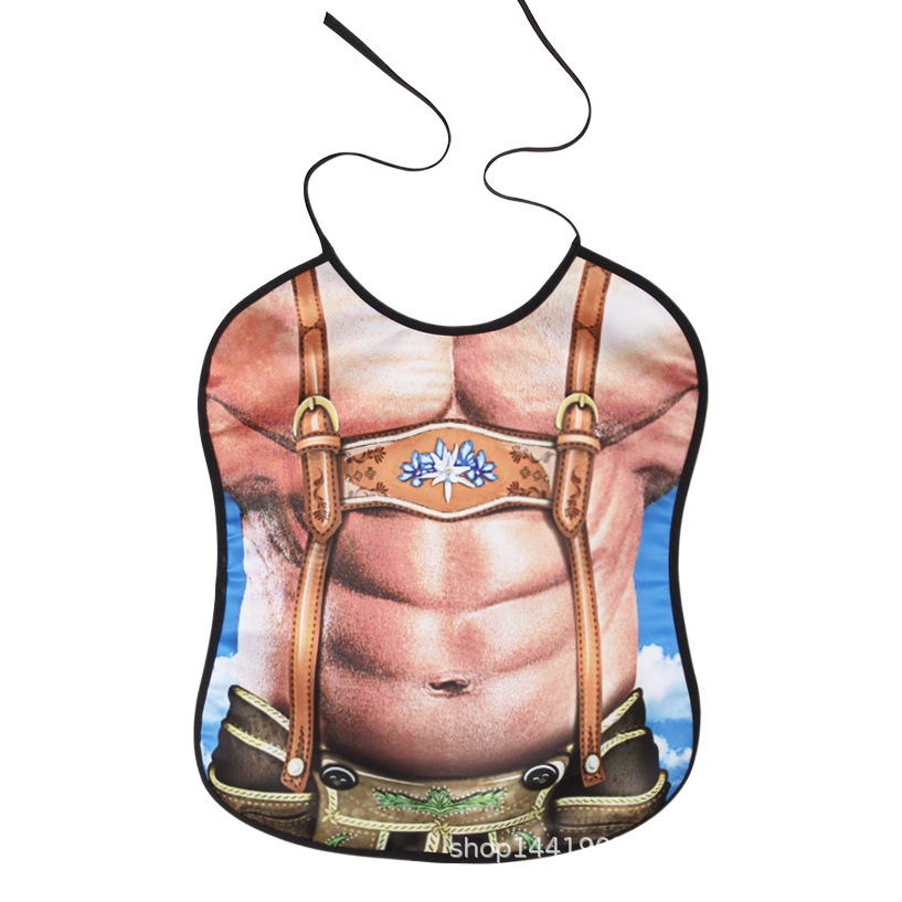 Adulto babero personalidad creativa parodia apoyos divertido Reunión Anual partido olla caliente restaurante invitado fabricante en stock suministro