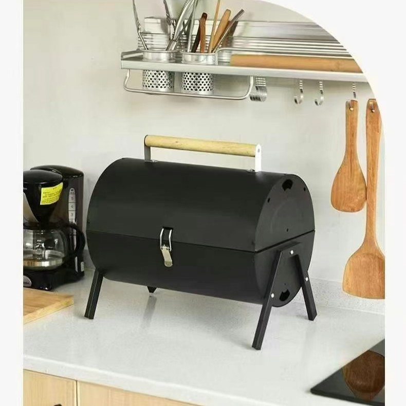 Internet Celebrity Hot-selling Barbecue Stove Multi-function Outdoor Barbecue Stove Portable Folding Barbecue Stove Double-sided Dual-use Picnic Camping Stove