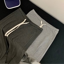 慵懒抽绳垂感低腰休闲裤女夏季新款灰色微喇叭裤百搭显瘦休闲长裤
