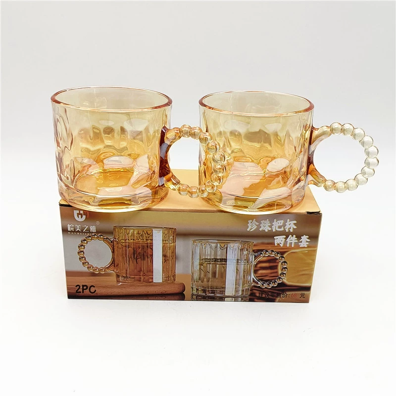 Glass set, coffee tea cup