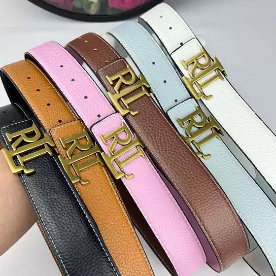 New letter men's and women's belt simple casual fashion high-end men's belt manufacturers wholesale