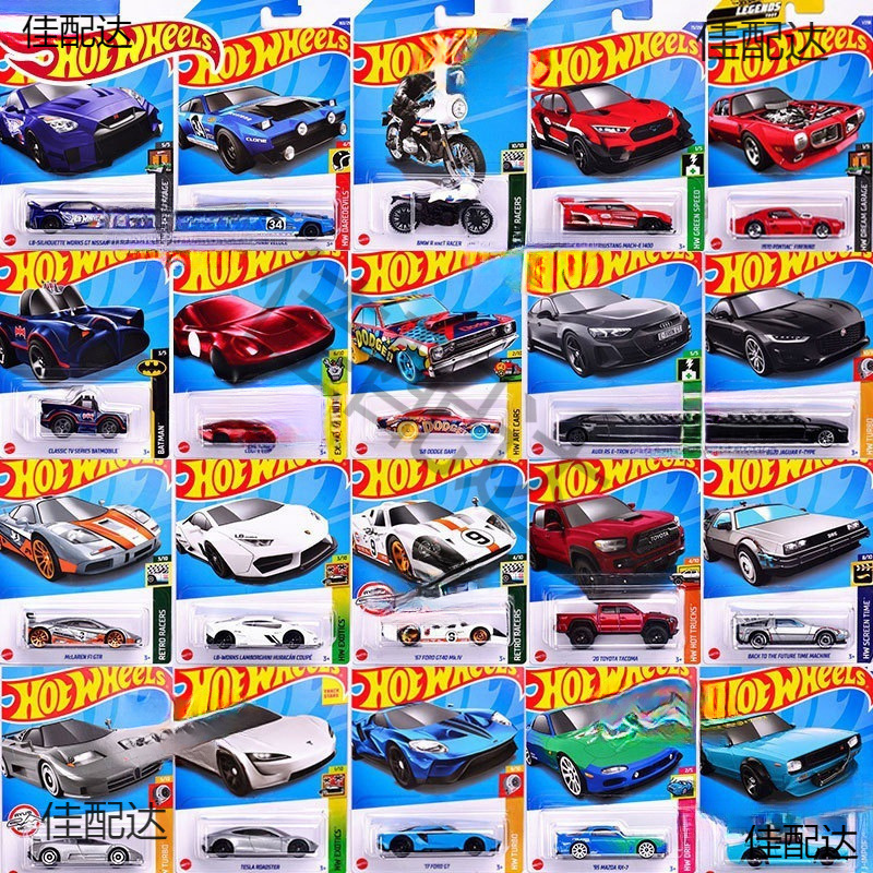 Suitable for Mattel Original Hot Wheels Toy Cars, Track Cars, Alloy Car Collectible Models