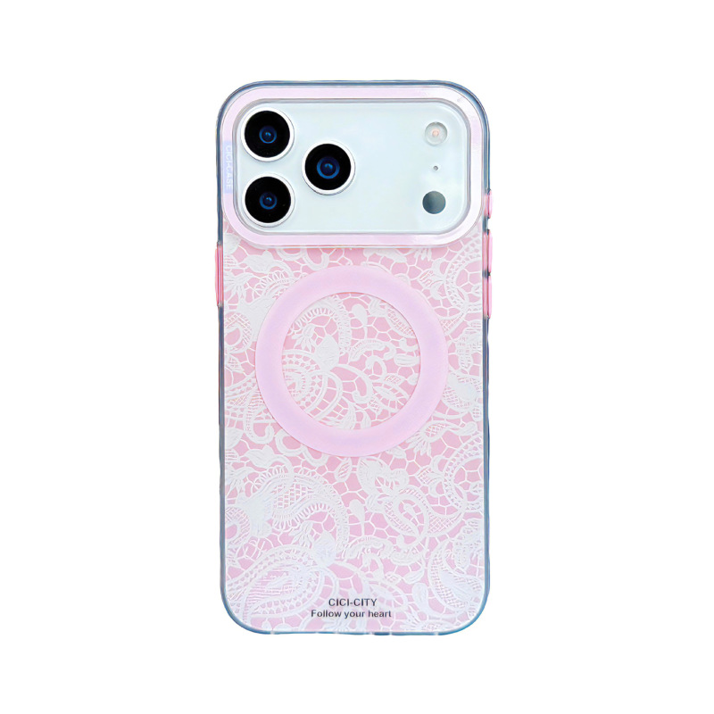 IMD肤感适用iPhone17Pro强磁手机壳小清新苹果16ProMax保护套少女|undefined