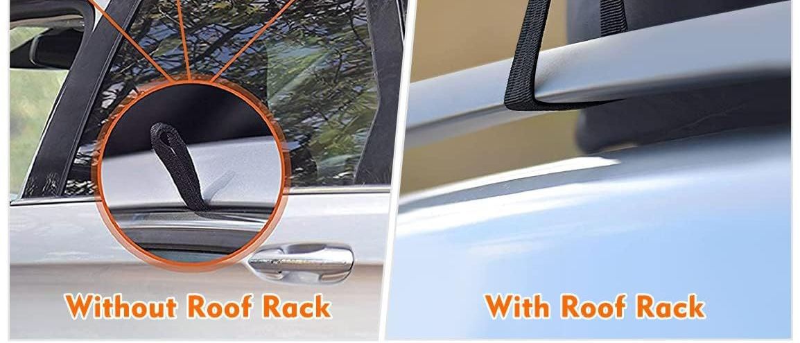 Roof luggage bag, waterproof and wear-resistant, for outdoor use, large capacity