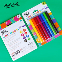 Montmartre 24-Color Children's Watercolor Paint Set, Scented Round-Tip Watercolor Pens for Toddlers, DIY Quick-Dry Washable Watercolor Pens
