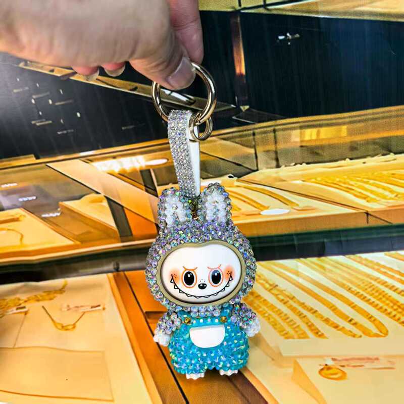 labubu拉布布小绵羊钥匙扣可爱变脸公仔个性书包汽车挂件礼品批发|undefined