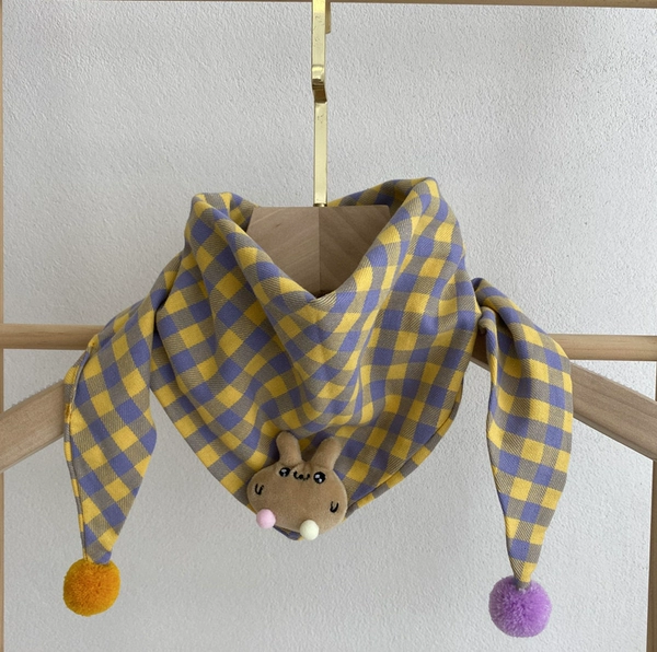 Purple and yellow grid