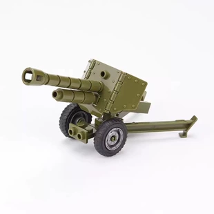 Военная модель пушки-гаубицы детали из дерева конструктор