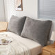 Velvet Stereo Combination Bedside Cushion Sofa Bay Window Waist Protection Pillow Bed Soft Bag Large Backrest Removable and Washable