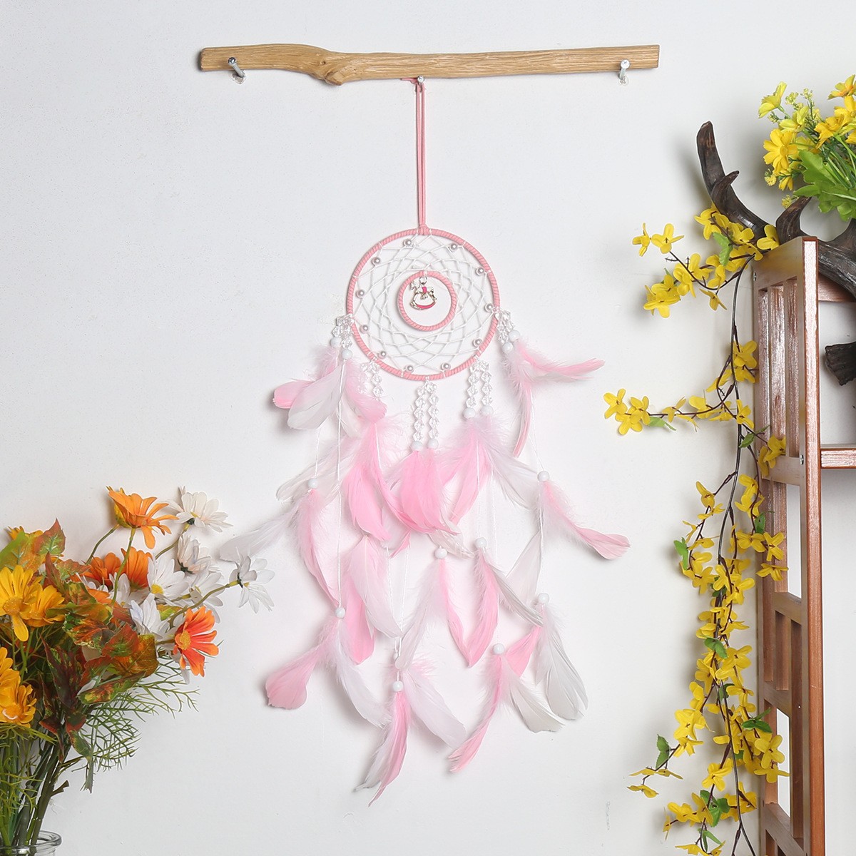 9008A 회전목마 핑크색 조명 없음