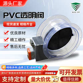 PVC法兰透明阀旋启式单向逆止阀化工管道止回阀