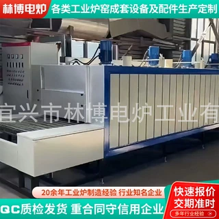 定制连续式智能网带炉隧道式烘干炉全自动高温网带炉流水线网带炉