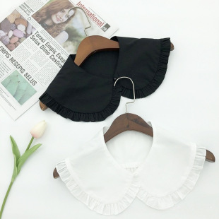 New Korean Style Cute and Simple Matchinging Skirt, Sweater, T-Shirt, Fake Collar, Women's Clothing, Versatile Fashionable Shawl for Women