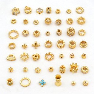 �~�18k����ʯС���黨��diy���������鴮����朲���ɢ��C45