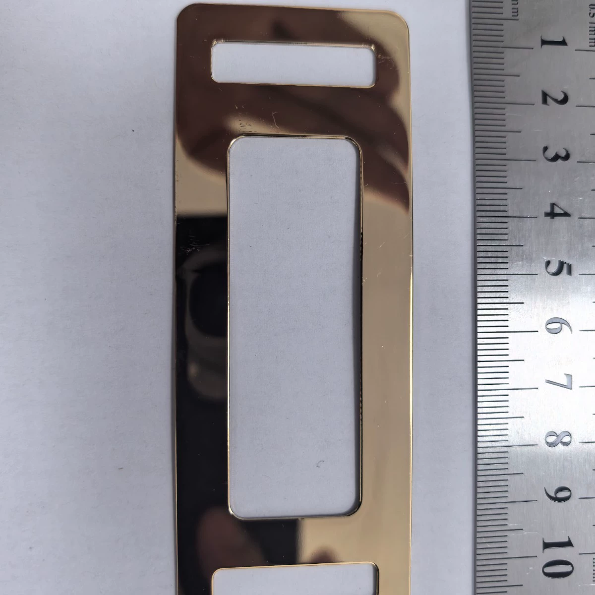 Одежда Аксессуары Пояс Цепь Украшения 40 на 112 мм Металлические блестки Золотые полые железные украшения