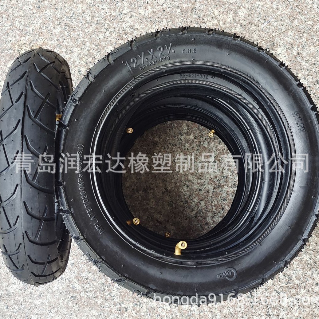 供应12.5×2.125  12寸小海豚电动车轮胎 滑板车内外胎自行车轮胎