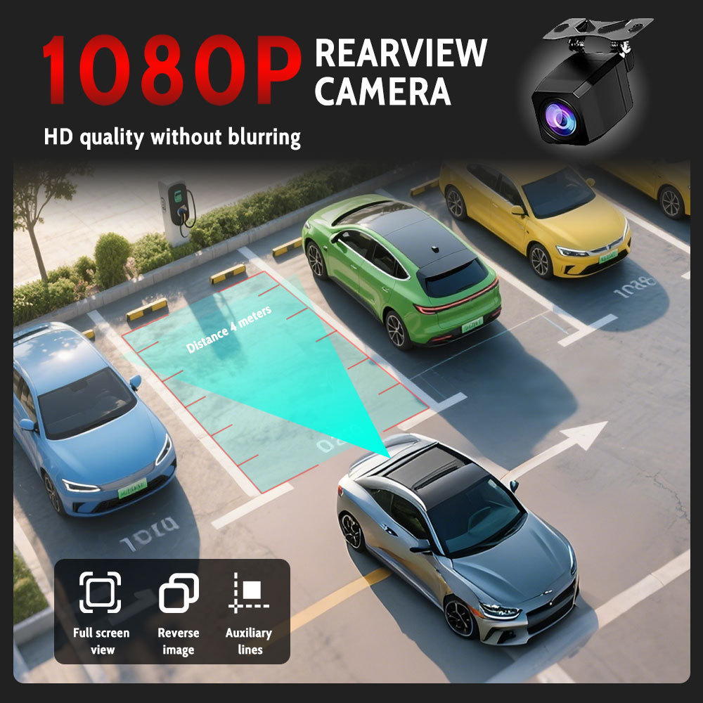 New cross-border dual-camera 4K dashcam with high-definition ADAS loop recording 3.2inch GPS car recorder