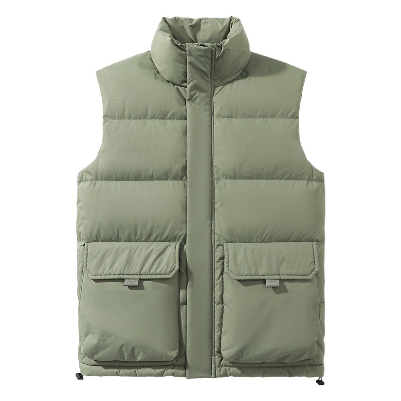 Утолщенный пуховик с принтом, мужской и женский зимний теплый жилет, групповая рабочая одежда, жилет, куртка, логотип с принтом на заказ