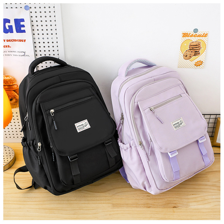 Kids Backpacks Elementary And Middle School Students' Backpacks, Cute Thermal Insulation Lunch Bag Sets, Fashionable And Versatile Simple Backpacks_voghion.com