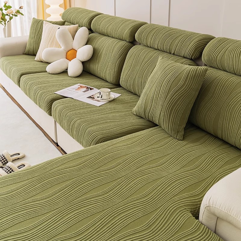Capa de sofá elástica antiderrapante para todas as estações_voghion.com