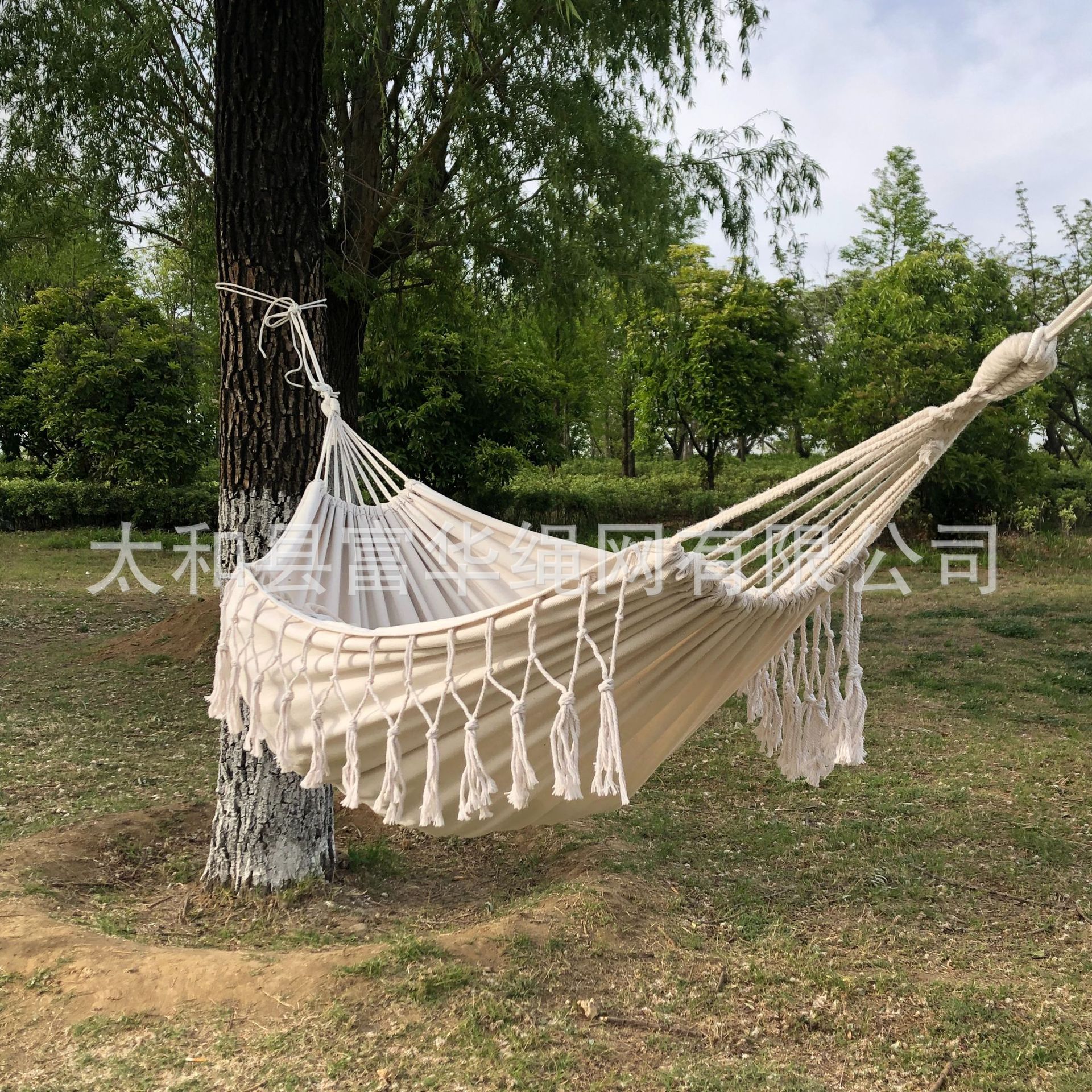 F1Vins fluye bohemia camping picnic al aire libre espesar foto lienzo interior doble swing silla de suspensión image 8