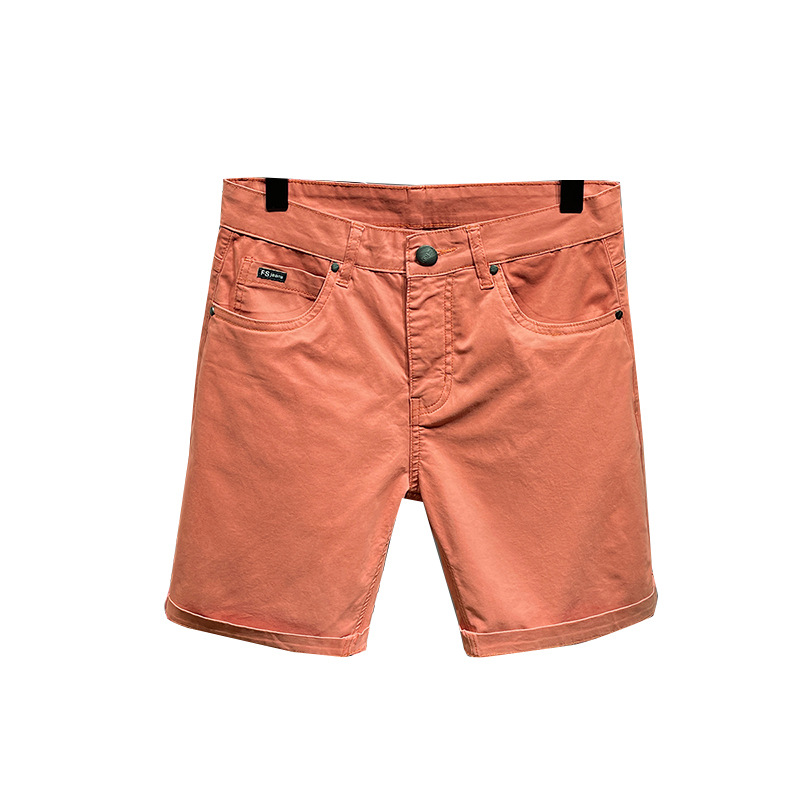 Summer plus size casual shorts men's loose plus size plus size fat breeches fat guy five-point pants thin stretch