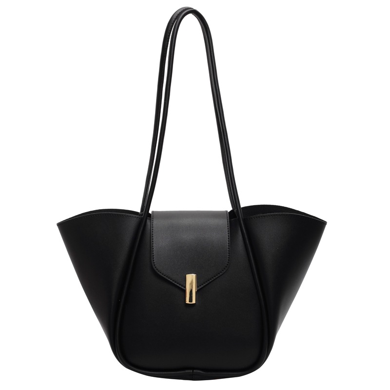 Bolso de cubo de gran capacidad explosivo transfronterizo para mujer 2025 nuevo bolso de hombro casual simple bolso de viaje de cuero suave