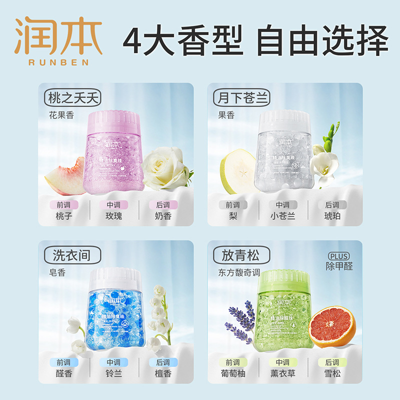 Runben air freshener toilet bathroom deodorizing aromatherapy bedroom deodorizing fragrance freshener long-lasting fragrance