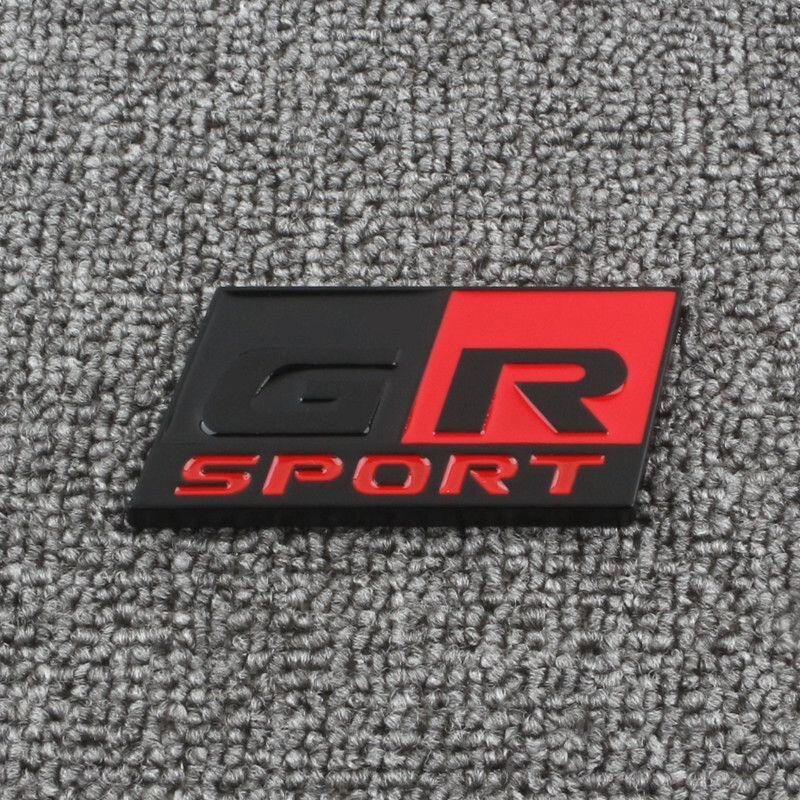 トヨタ改造ステッカー GR GRSPORT GR MN メタルステッカー リアステッカー テールステッカーに適しています。|undefined