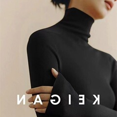 贅沢な高級セーター秋冬の新型のニットシャツに合わせて、襟の高い襟を積んで、セーターを身につけて、セーターを厚くします。