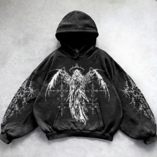 New Cross-border Anime Girl Printed National Trendy Treasure Boys and Girls Couple Hoodie Top