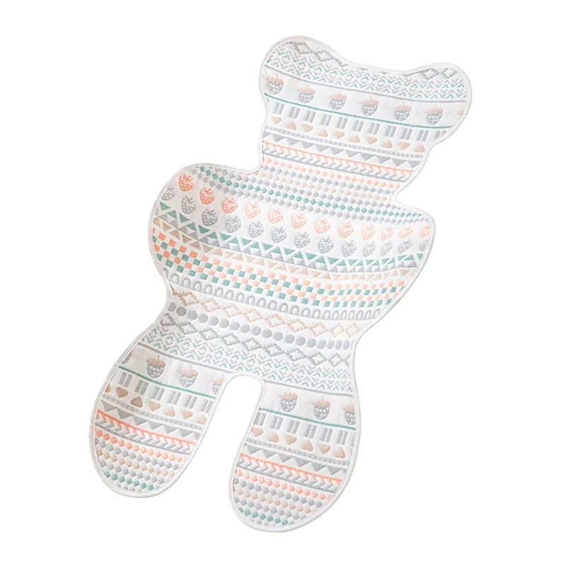 Summer stroller, gauze mat, breathable children's additional seat, pillow