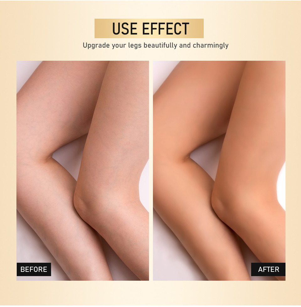 Cross-border lakerain LEG MAKEUP, golden-brown skin tone, leg highlights, leg makeup undefined