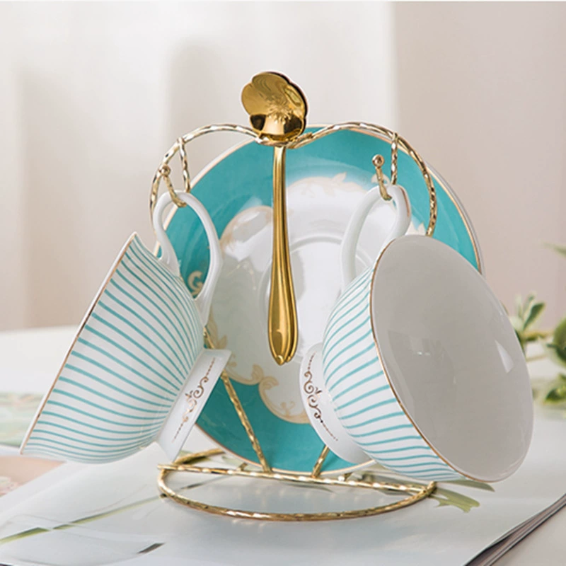 Coffee blue set, European style, custom-made