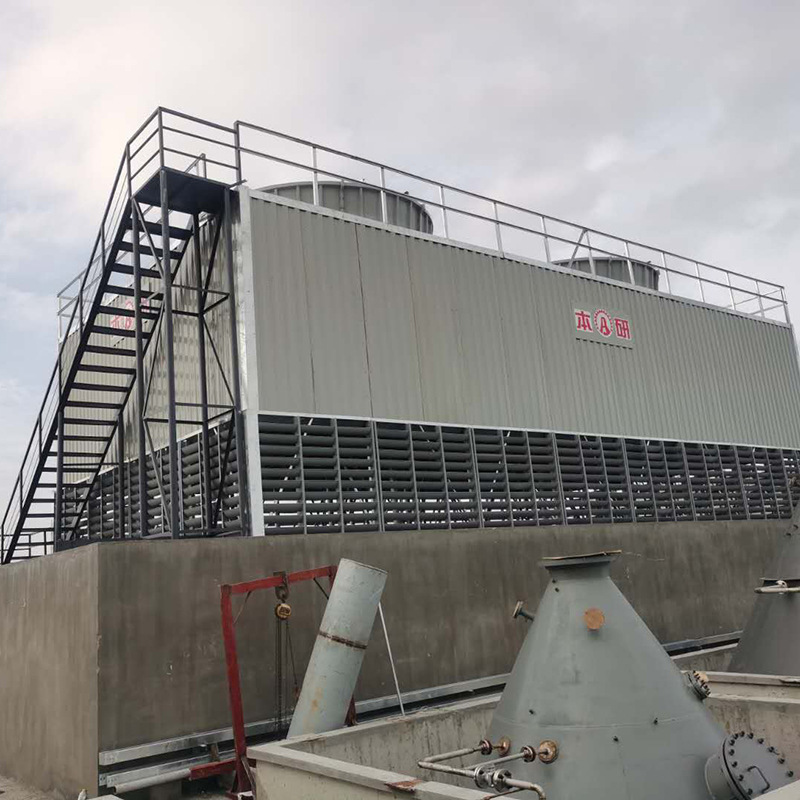 冷却塔 光伏行业方形逆流冷却水塔 玻璃钢凉水塔价格优惠产地直发