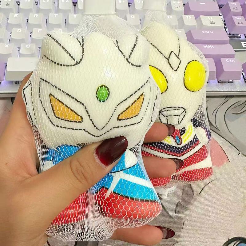 ウルトラマンピンチ人形、スローリバウンド人形、かわいい子供用ギフトオーナメント、ウルトラマン減圧おもちゃ|undefined