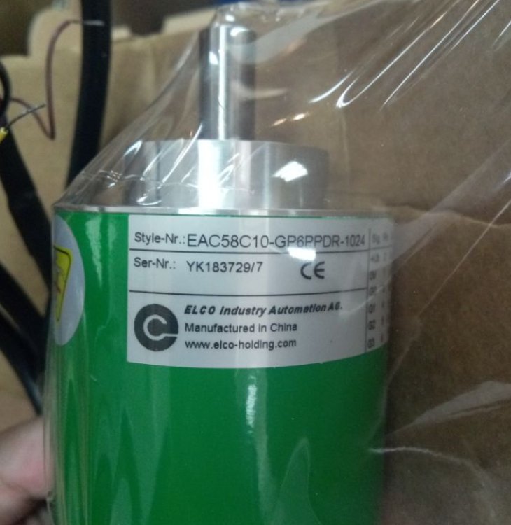 原装正品ELCO增量式编码器EC100P45-H4PR-1024宜科运动控制传感器