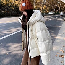冬季短款羽绒服女宽松新款韩版加厚小个子鸭绒保暖时尚外套潮