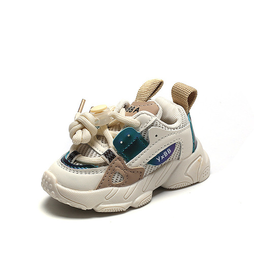 Spring and autumn new baby shoes 1-2-3 years old boys and girls sports shoes infant toddler shoes non-slip trendy version for children