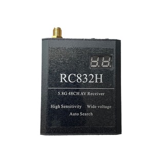 5.8g 48 Frequency Point Rc832H Aerial Photography Receiver Fpv Image Transmission Wireless Audio and Video Transmission