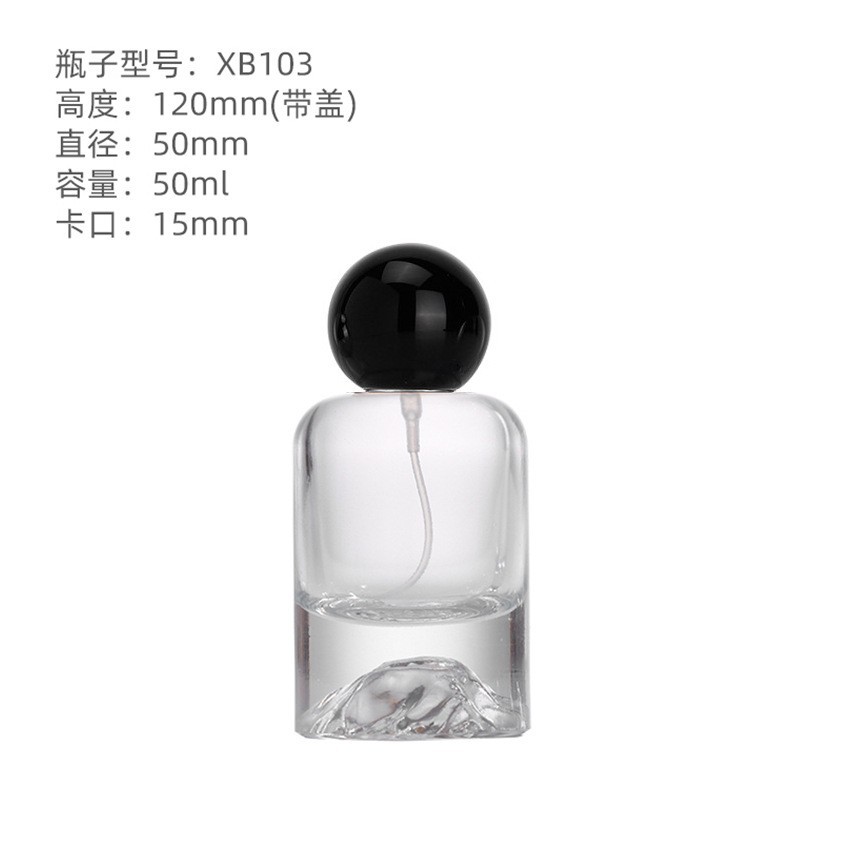 50ml=XB103+실버 스프레이+316 블랙 볼, 투명