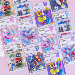 橡皮素描小學生橡皮擦 擦得乾淨考試少屑繪圖擦字象皮檫禮品文具T