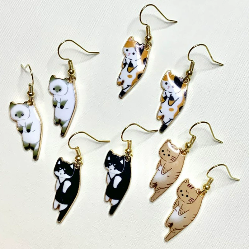 Earrings, metal accessory, Amazon, European style
