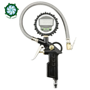 High precision tire pressure gauge car tire inflation gun car tire pressure monitor tire pressure gauge digital display barometer