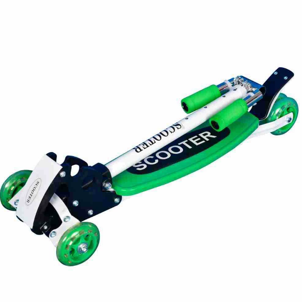 (跨境贸易), four-wheeled folding pedal scooter for kids