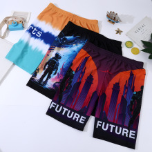 新款泳裤男五分时尚款速干大码防尬尴男士长款保守泡温泉泳衣男