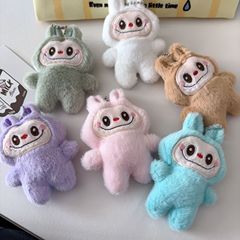 アニメのぬいぐるみのかわいい泡のマットのぬいぐるみのペンダントの少女の本の心の包みの装飾のキーホルダーのチェーンは飾ります。